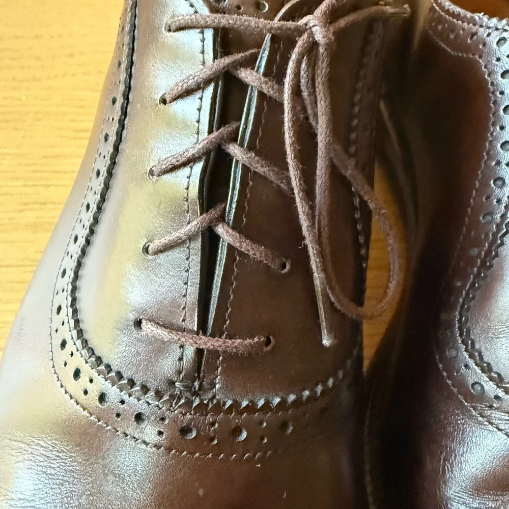 Allen Edmonds Cornwallis Brown Oxfords Size 11.5D